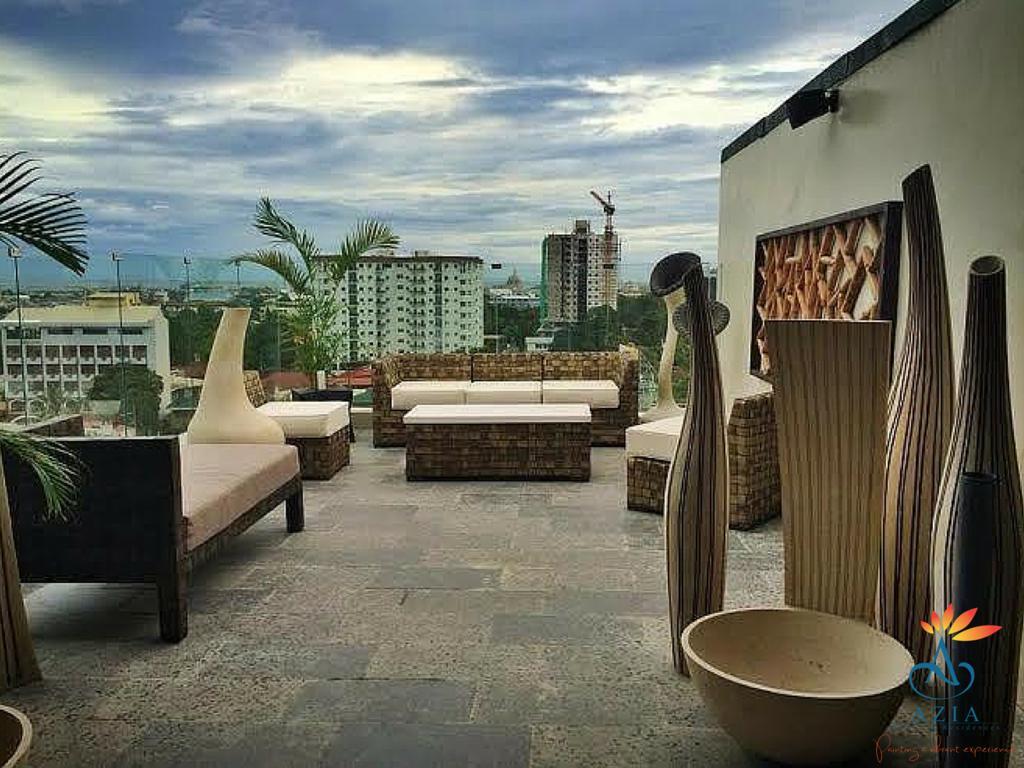 Azia Suites And Residences Cebu Stadt Exterior foto